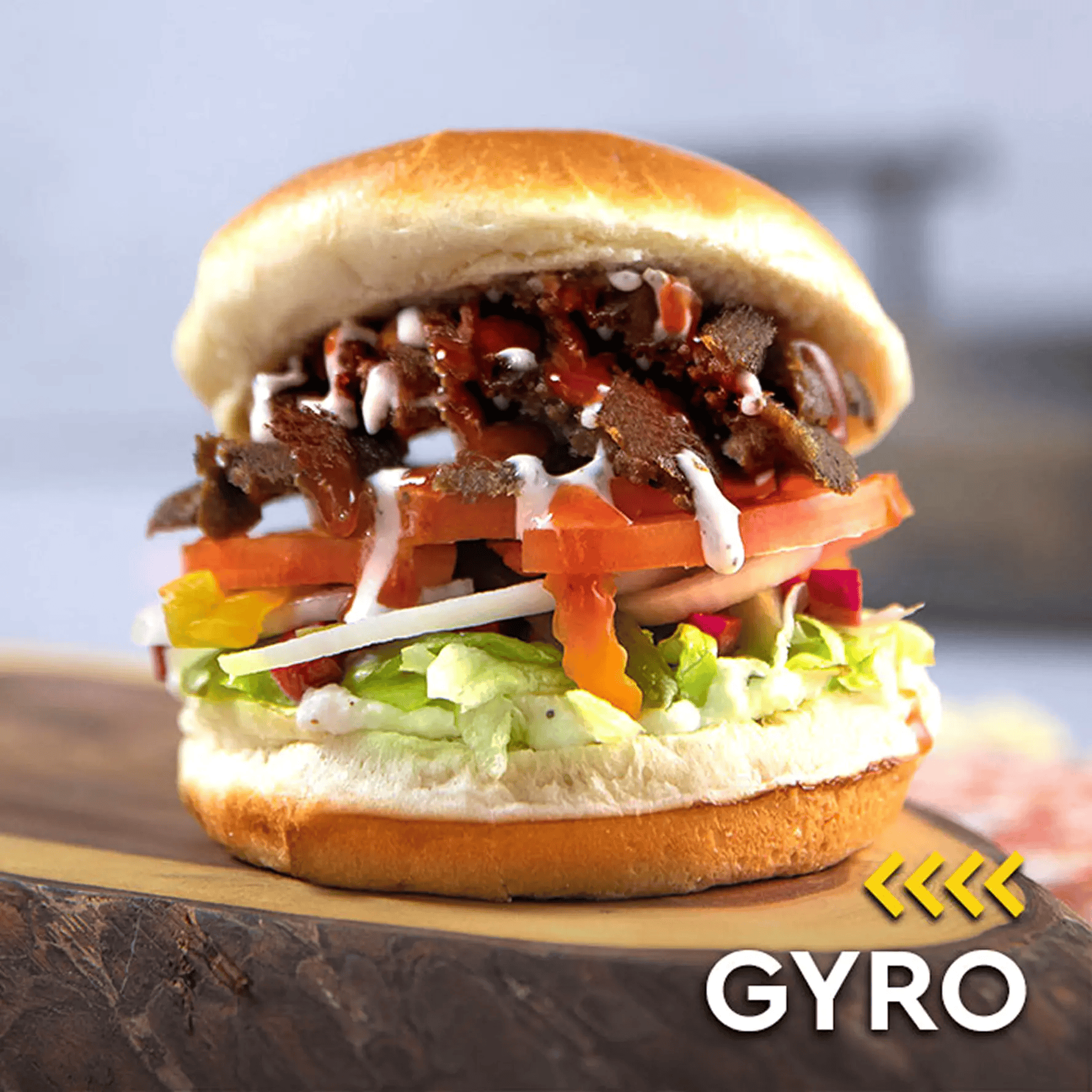 Gyro Burger Combo