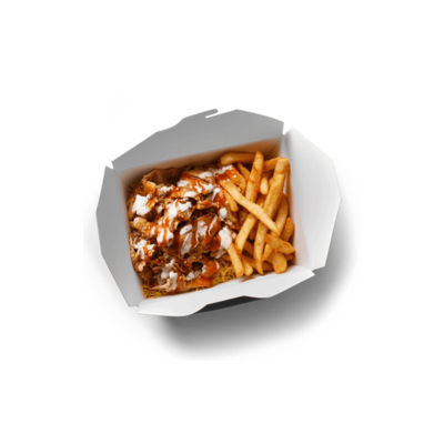 Pita Box Chicken Shawarma Mixed – Rice & Fries