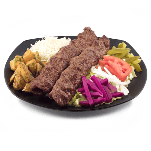 Chargrill BBQ Beef Kebab Plate