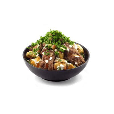 Chargrill BBQ Beef Kebab Potato Bowl