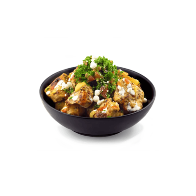 Chicken Souvlaki Potato Bowl