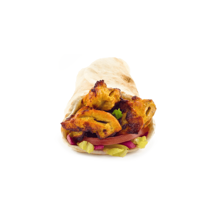 Chargrill BBQ Chicken Kebab Wrap